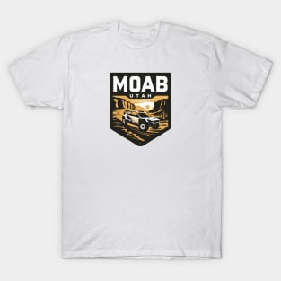 Moab Utah Off Road Rally Car T-Shirt